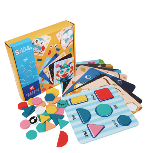 現貨區 幾何形狀配對認知啟蒙玩具 SSG-526