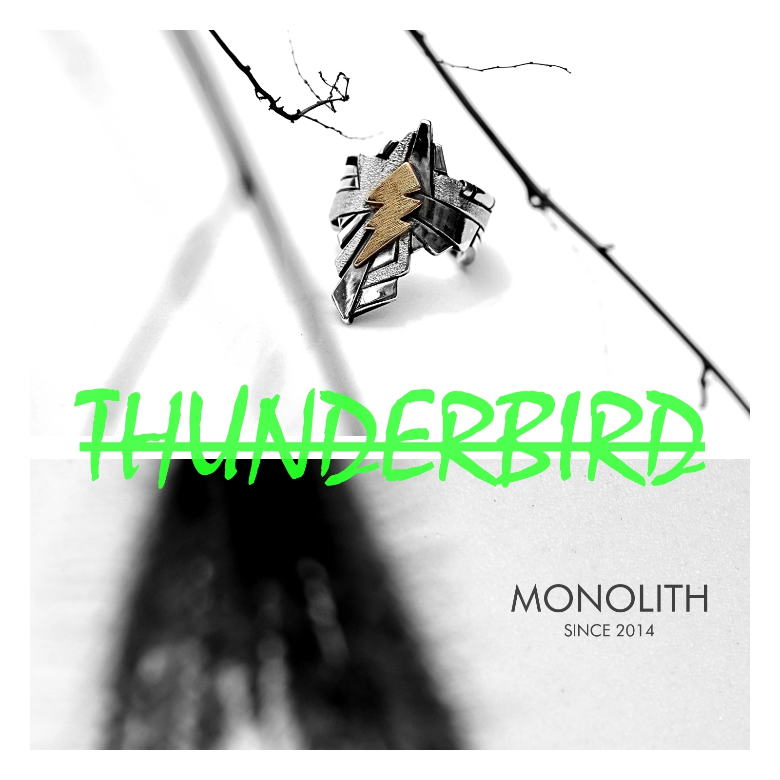 18K雷鳥打印【戒指】