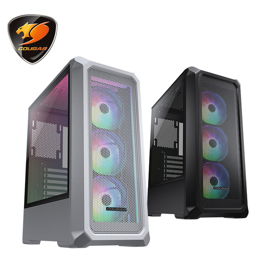 COUGAR 美洲獅 Archon 2 Mesh RGB 中塔機箱 (黑/白)