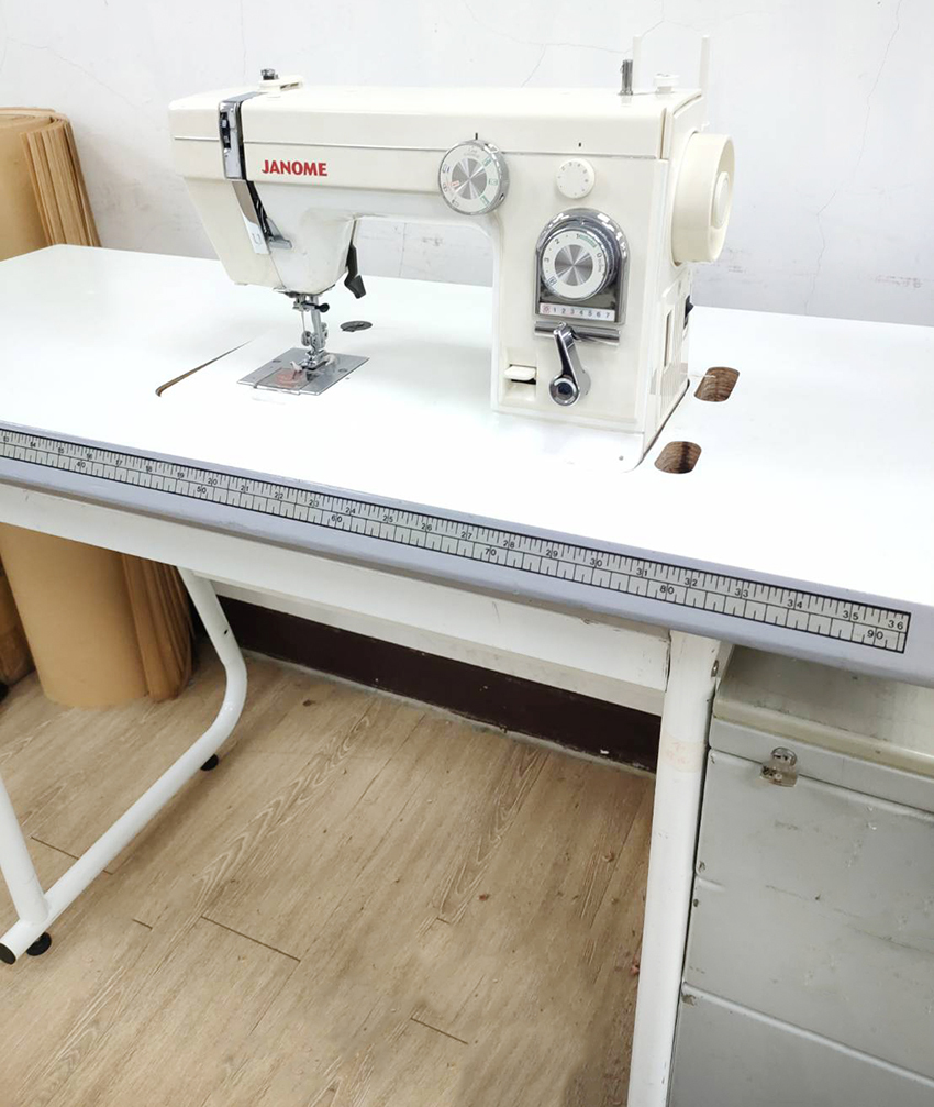 車樂美 JANOME S-808A 機械式 縫紉機 加贈專用大型落地桌 復古設計 出清優惠