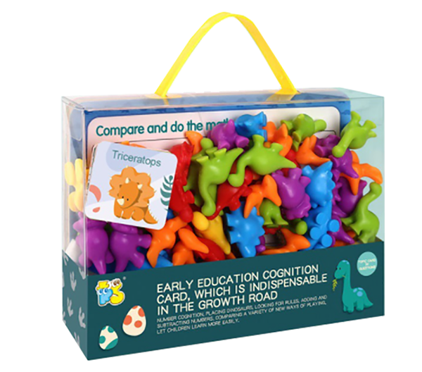 蒙氏彩虹計數軟膠玩具套裝 2188