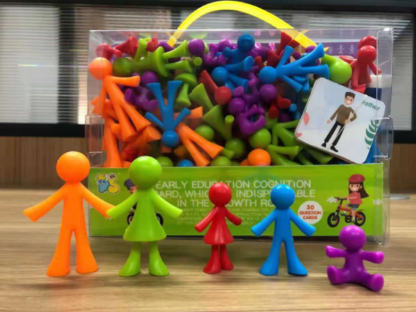 蒙氏彩虹計數軟膠玩具套裝 2188