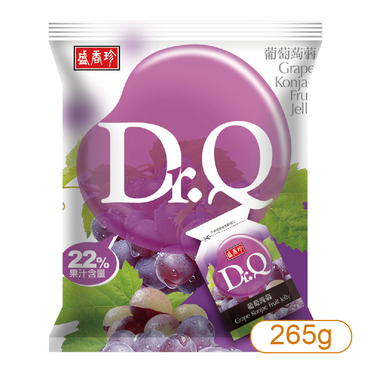 【盛香珍】Dr.Q葡萄蒟蒻265g