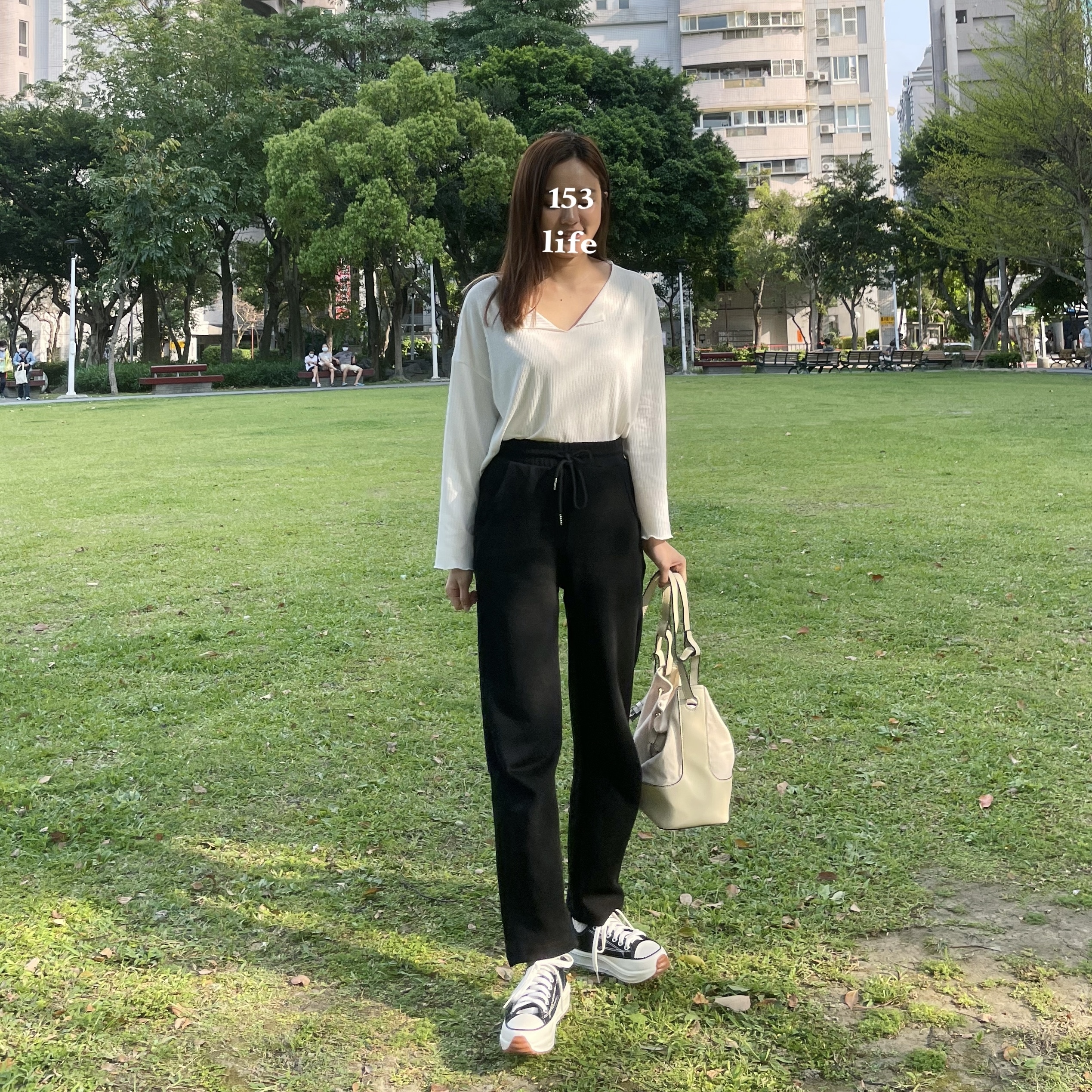 春夏舒適鬆緊長款寬鬆棉褲(XXS-L)