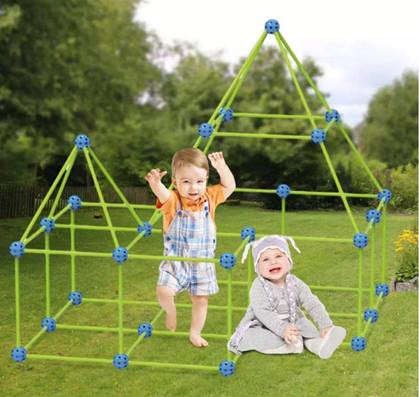 現貨區 DIY兒童插珠帳篷夜光款(連帳篷布) BY8010