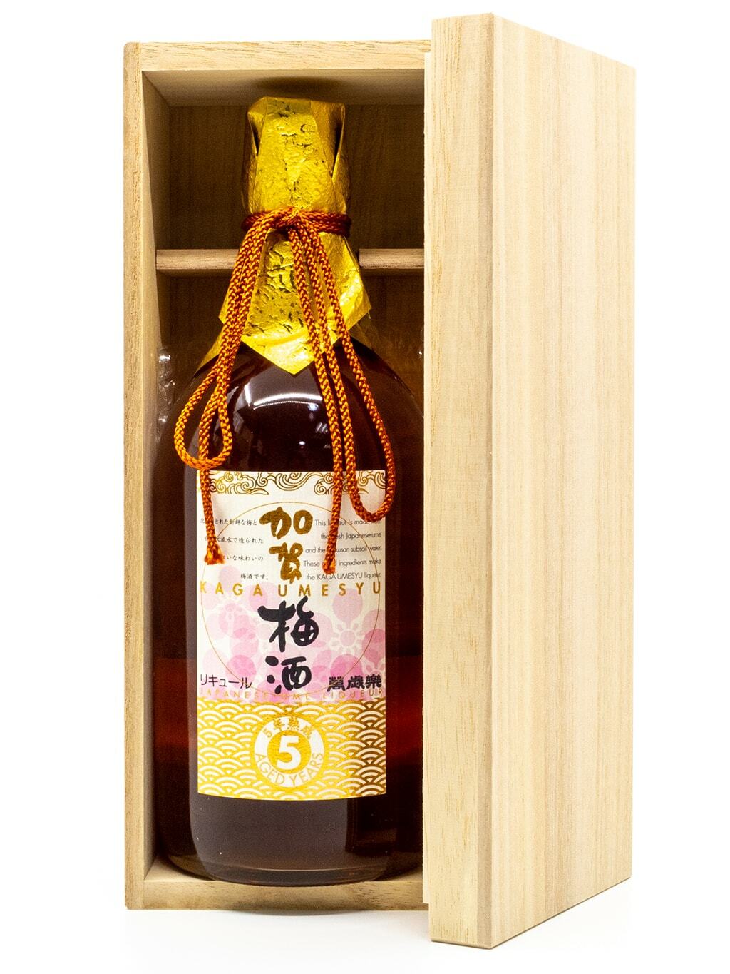 萬歲樂加賀梅酒五年熟成720ml 木盒裝| 酒蛙Sakewa | 日本酒專門店