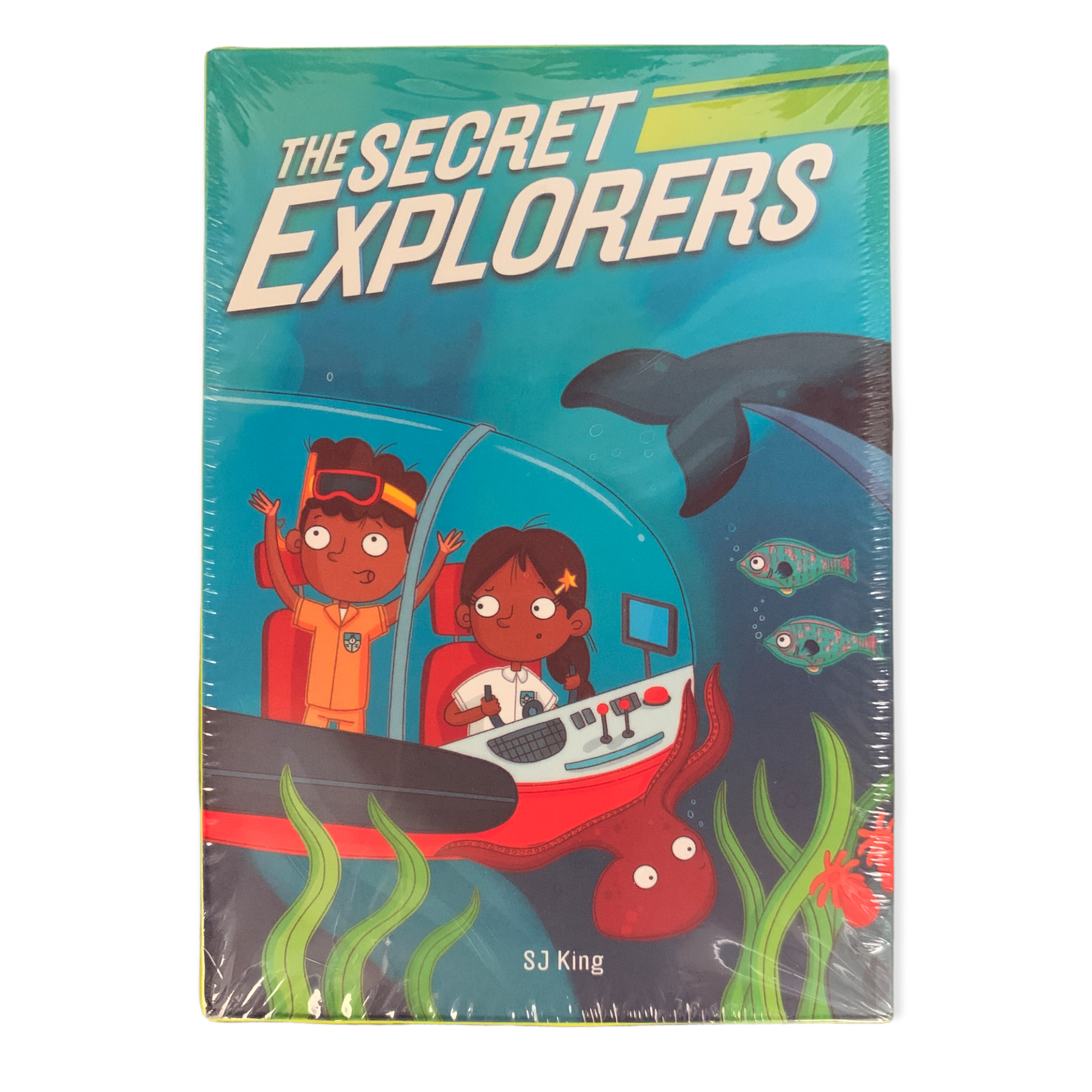 The Secret Explorers ,PaperBack, 8 Books by SJ King