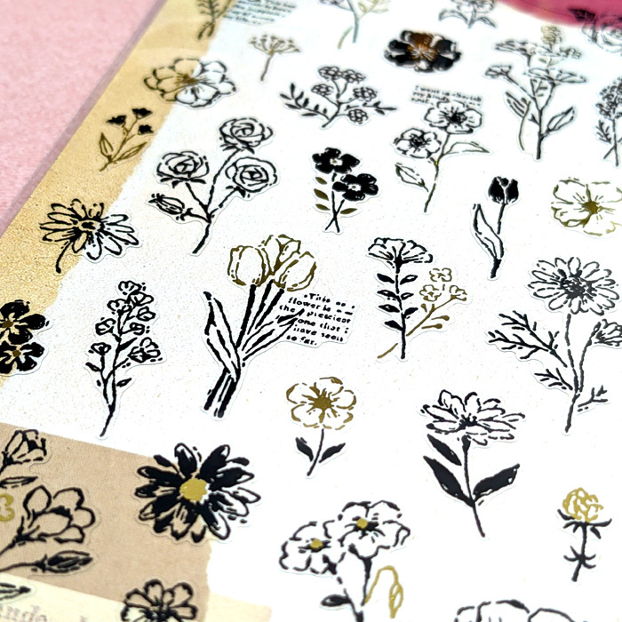 Mind Wave Sticker－Stamp Series (Japanese Stationery Brand)