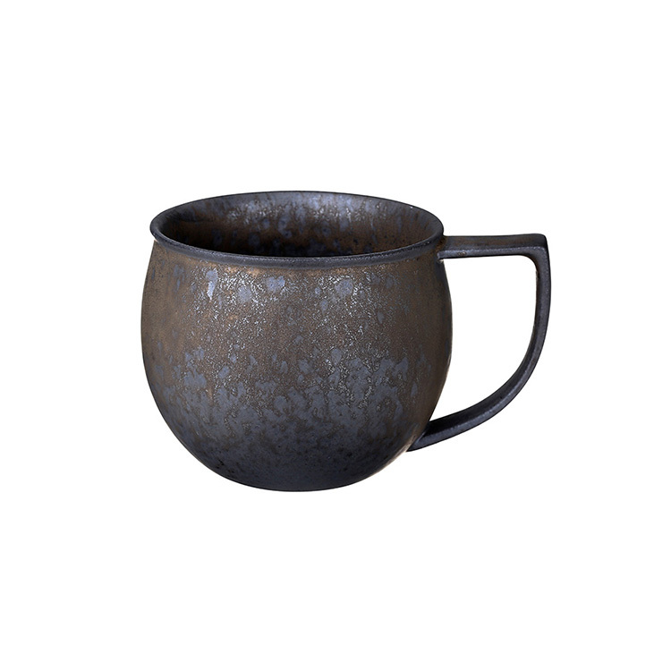 黑鐵釉復古茶杯(265ml)