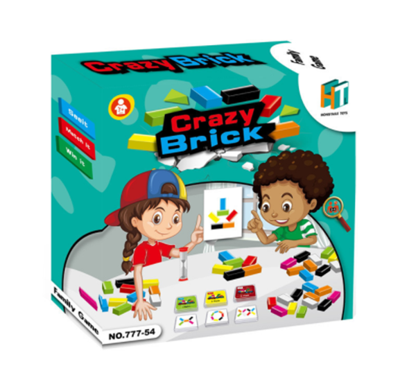 現貨區 瘋狂的磚頭圖案遊戲 777-54