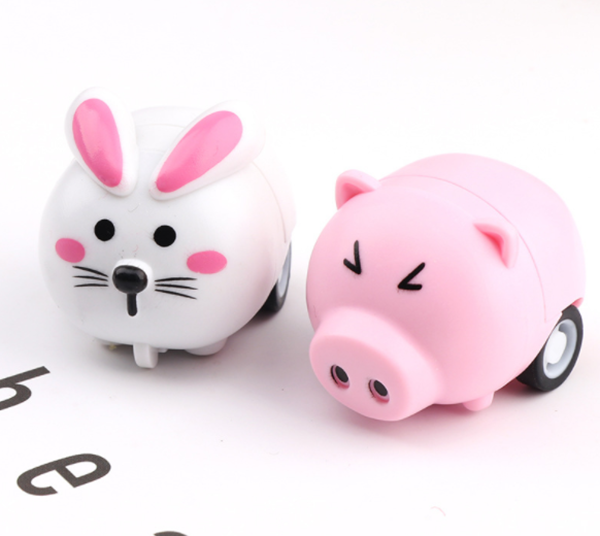 可愛卡通迷你回力車 B2735