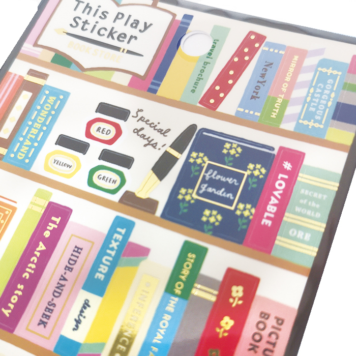 Mind Wave Sticker－This Play Sticker Series (Japanese Stationery Brand)
