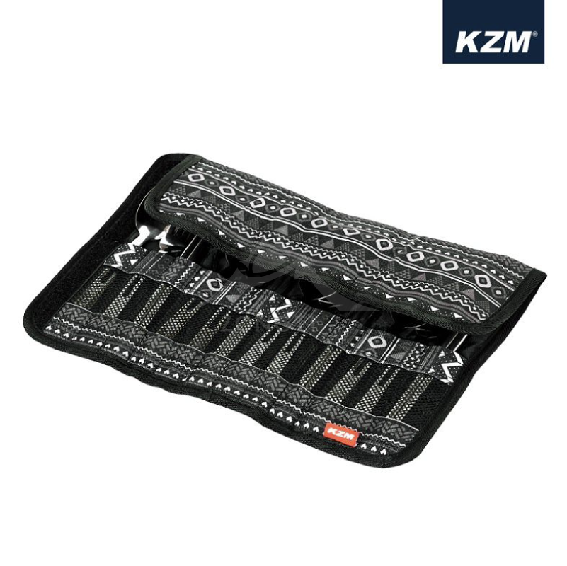 【KZM】 彩繪民族風立體餐具收納袋 K9T3K004 G-C2-2