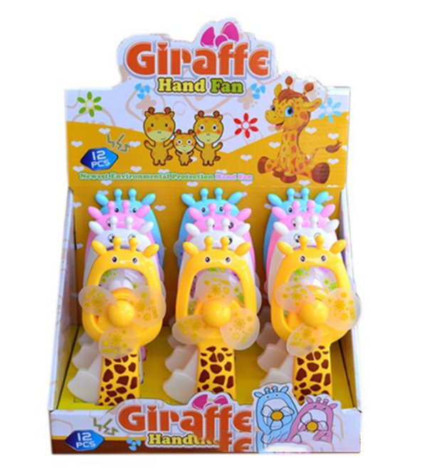現貨區 手壓長頸鹿風扇 XR73-918S