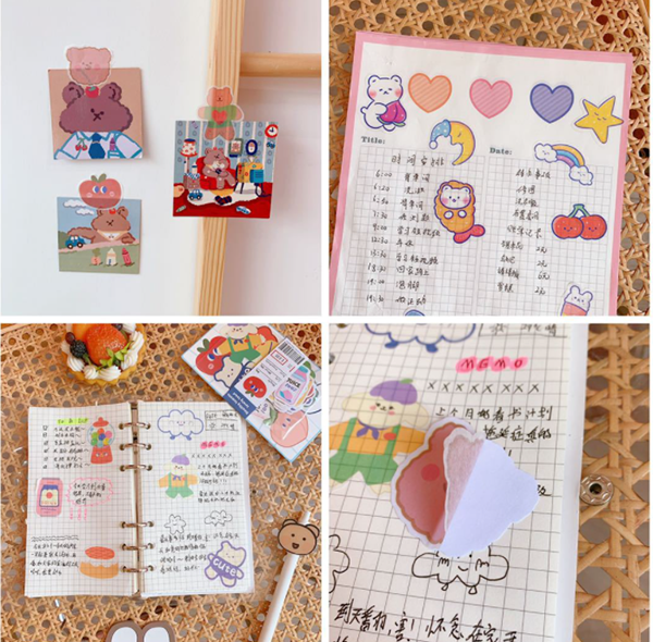 韓版ins卡通防水貼紙 TZ157