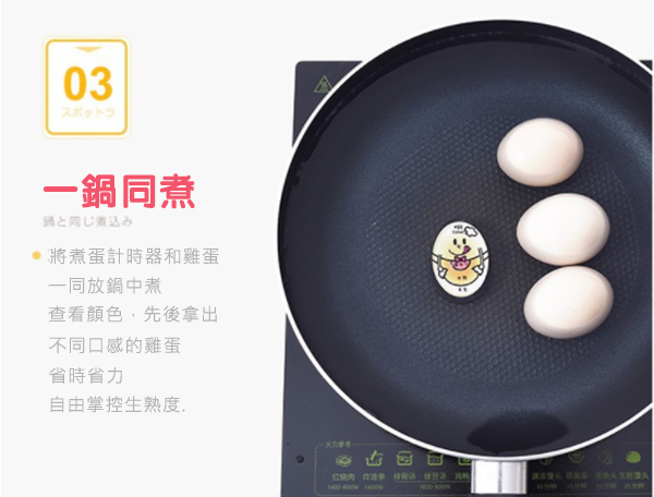 變色煮蛋計時器 7903