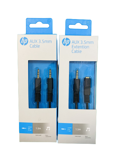 【HP】3.5MM 1.5米音源線 (公對母/公對公)