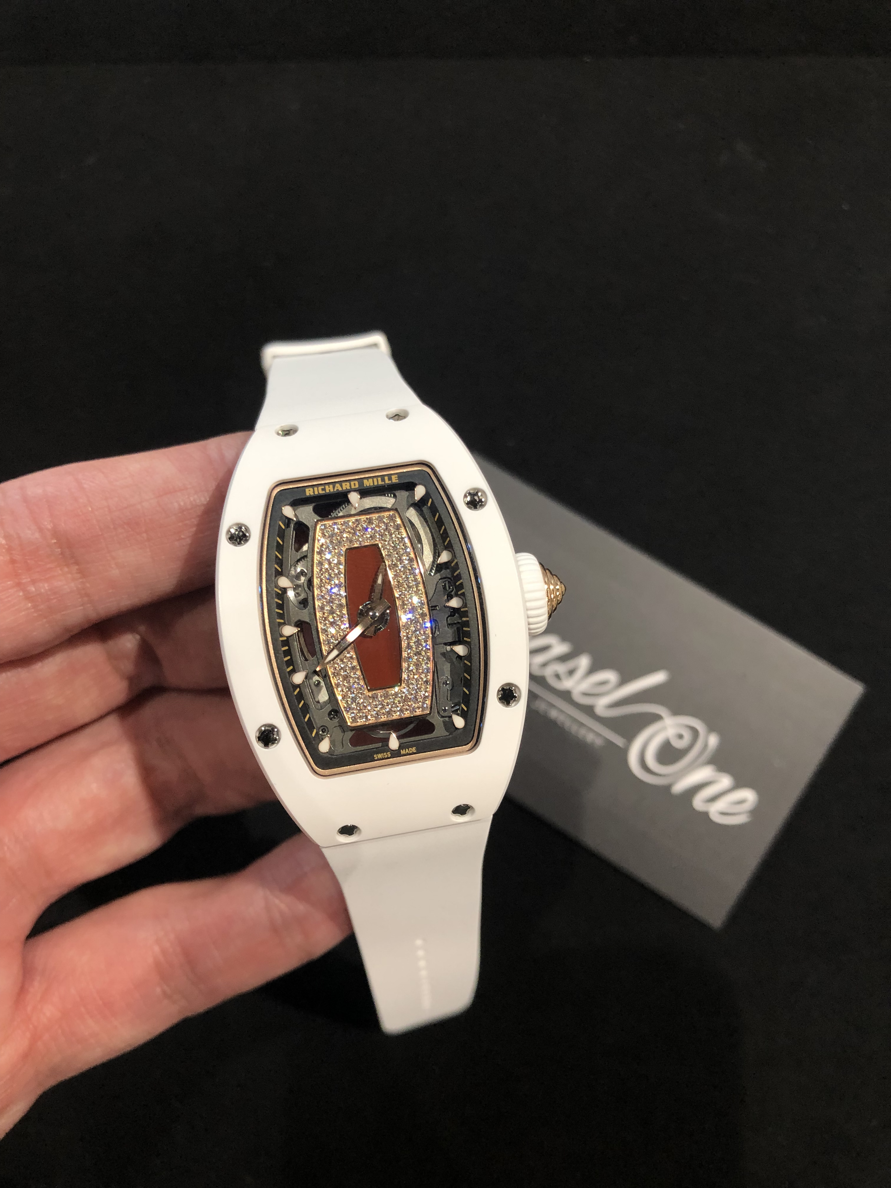 RICHARD MILLE RM07 01 WHITE CERAMIC CASE 31 MM