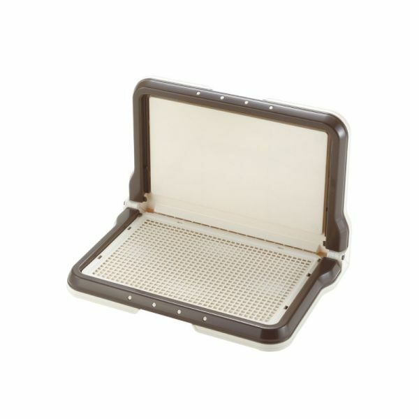 Richell L-shpaed Pet sheet tray with grid
