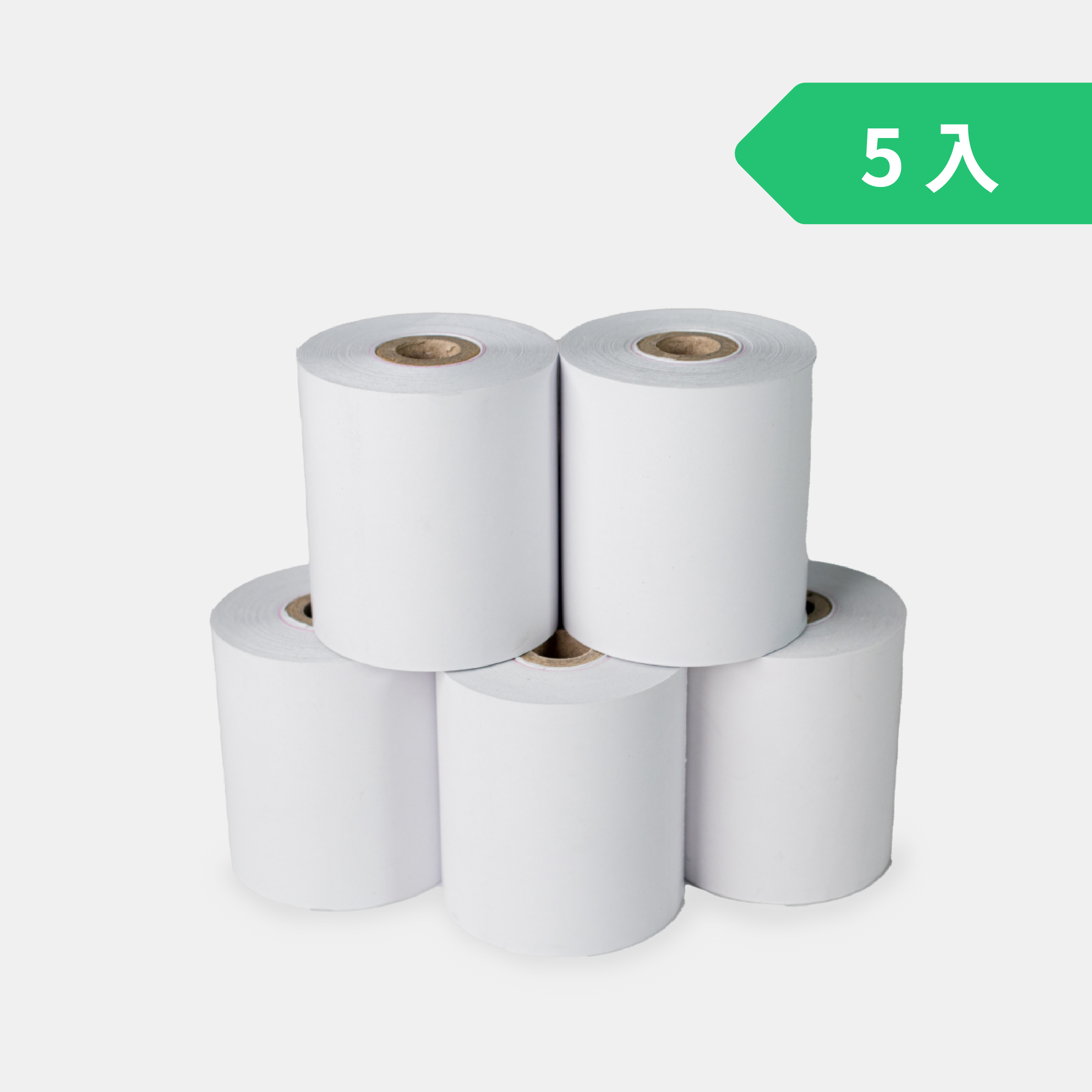 【mPOP 專用】非開立發票用空白紙捲（5入）