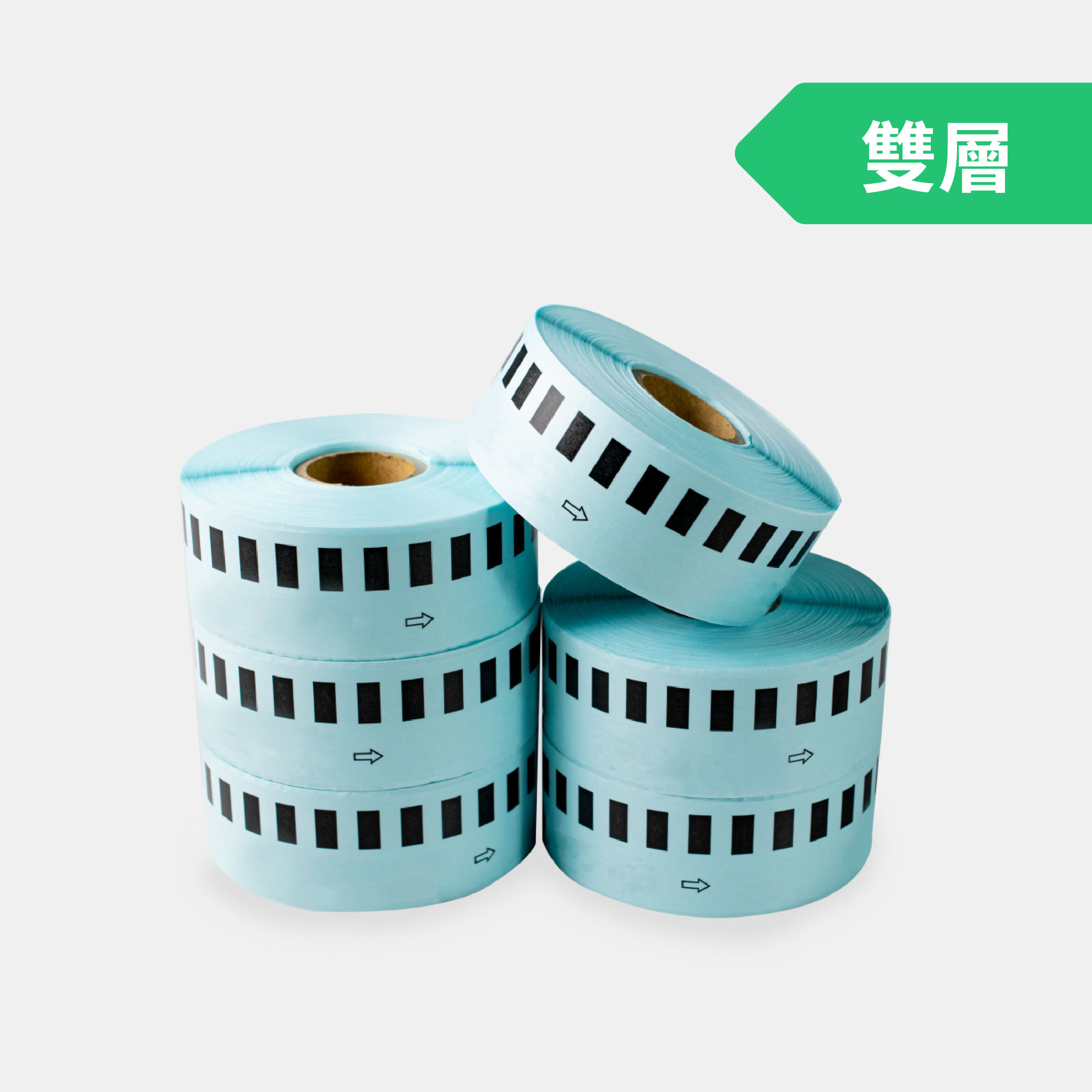 【標籤機專用】標籤紙捲（6入）