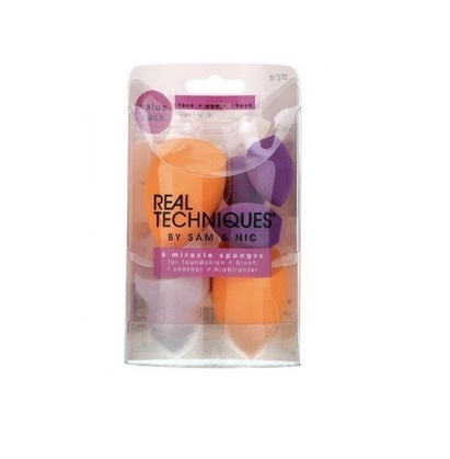 Real Techniques 6件奇蹟膚色海綿