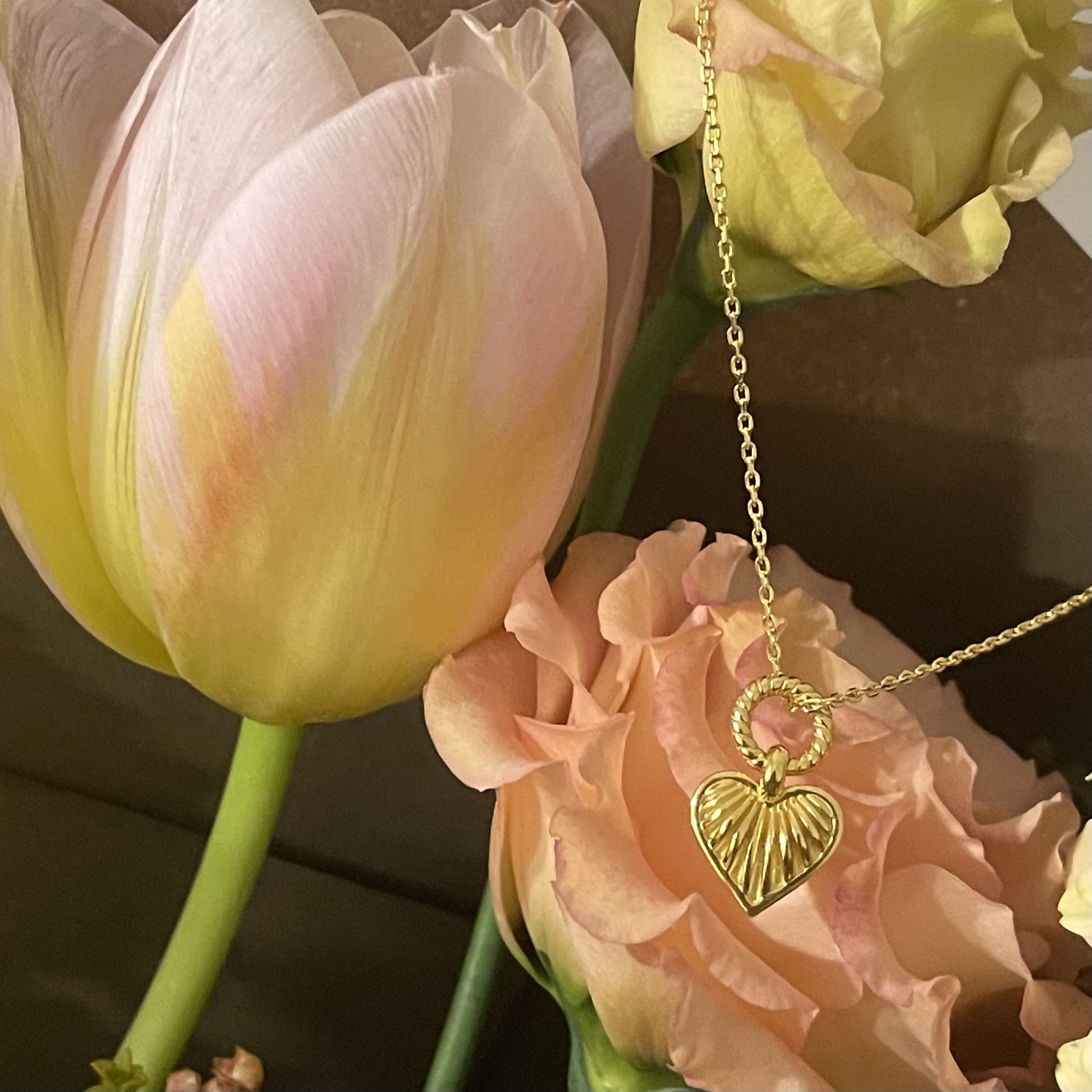 925silver-Love letter necklace