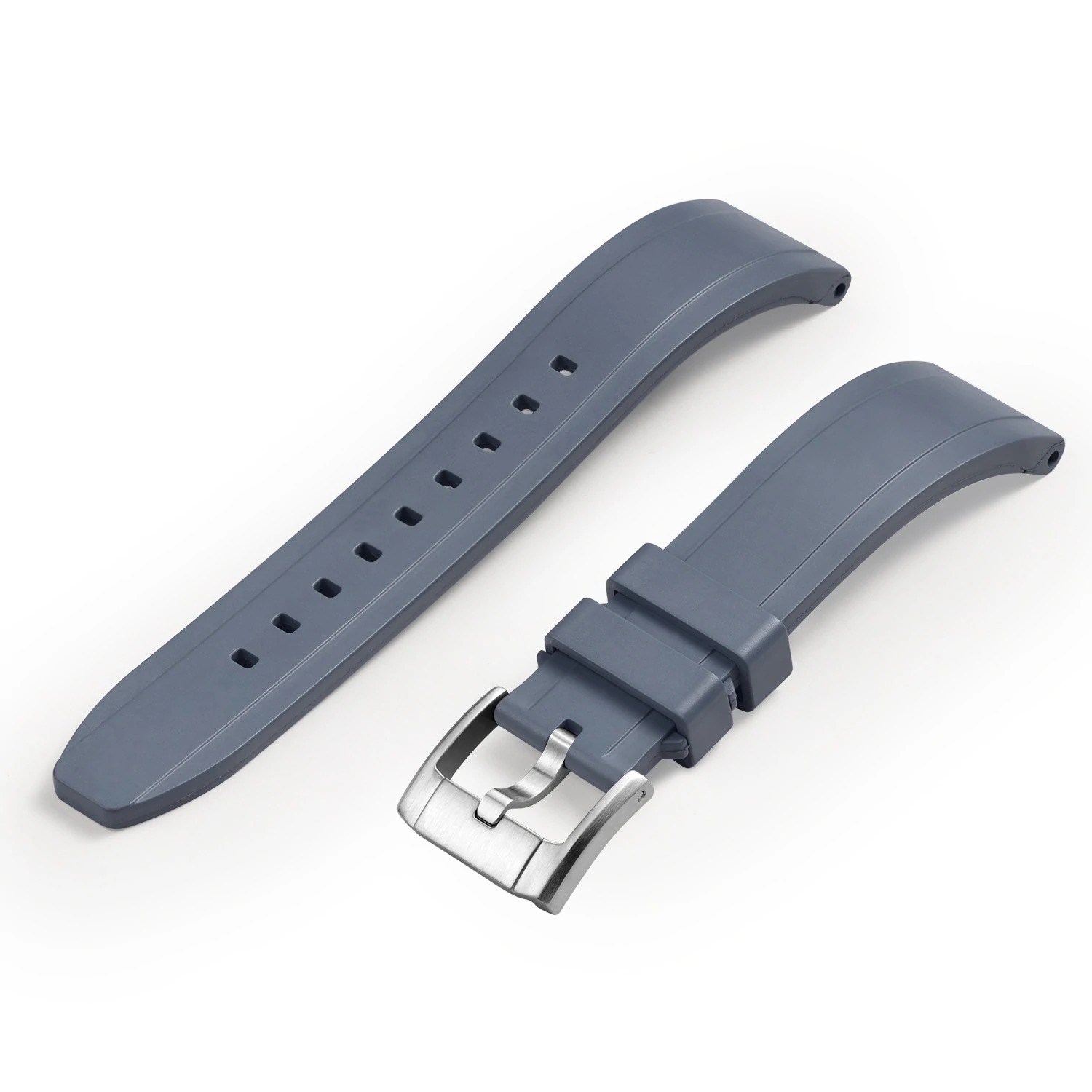 Straight End FKM Rubber Strap (UX03)