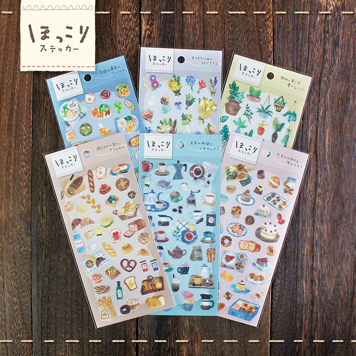Mind Wave Sticker－Warm Series (Japanese Stationery Brand)