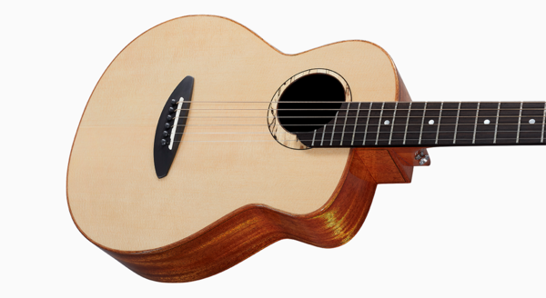 aNueNue aNueNue 彩虹人 M100 36吋 西加雲杉 / 非洲桃花心木 全單 第 4 張圖片｜三峽吉他 / Bass