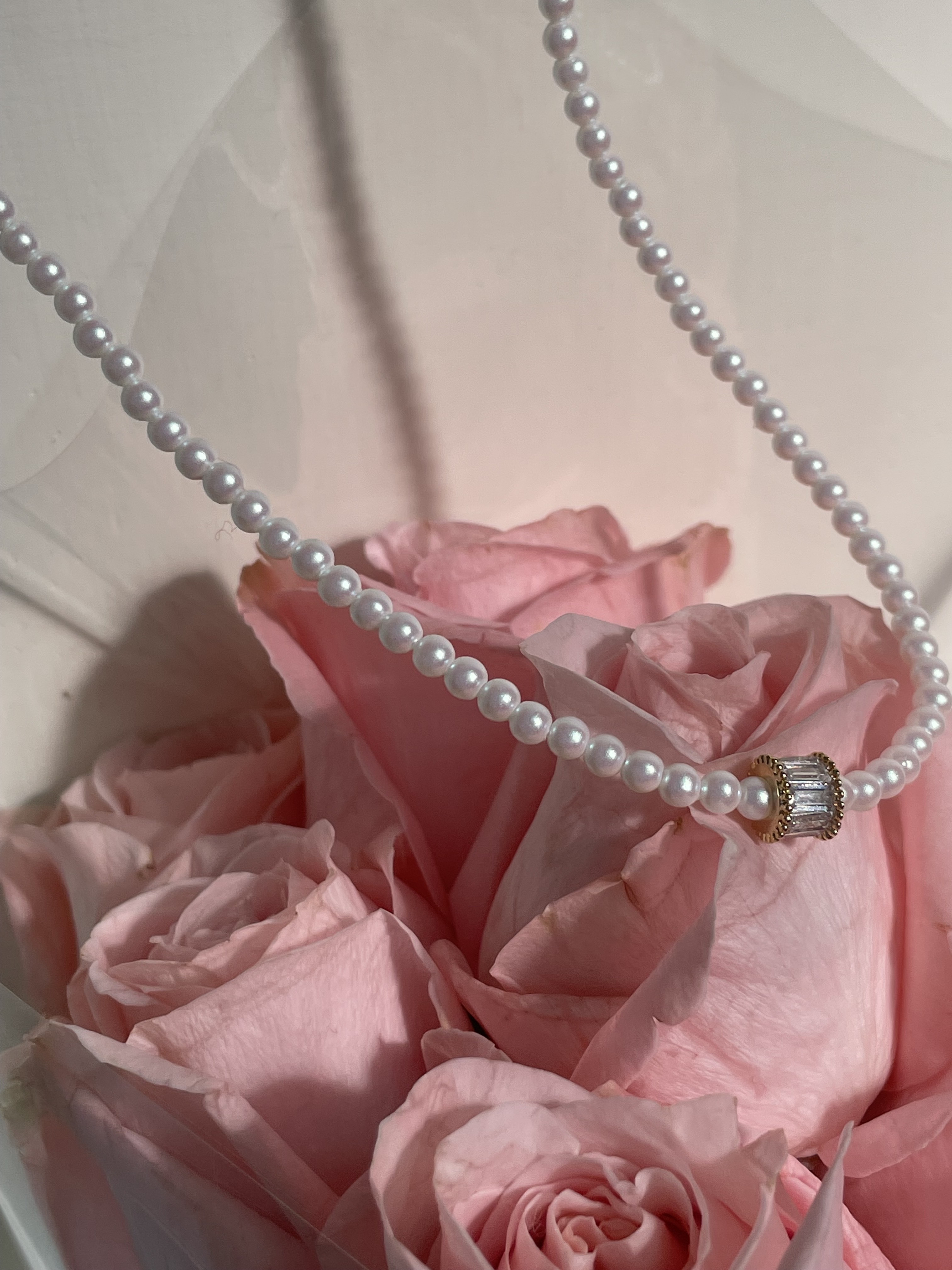 Rose necklace