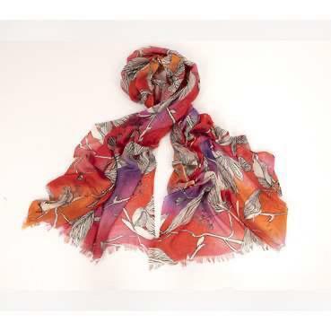 現貨 Pashmina 50% 真絲 50% 羊絨 絲巾 原價 $1800（PB541）