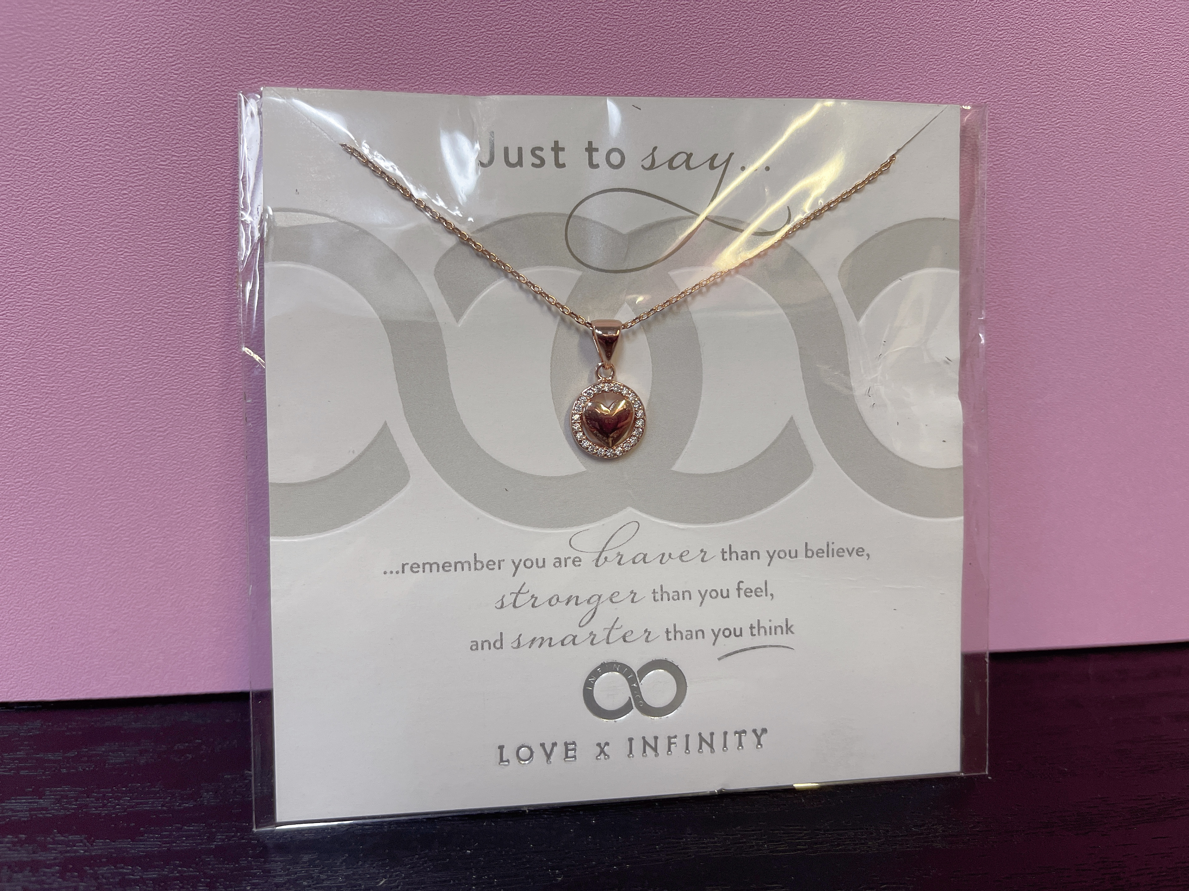 現貨 LOVE x INFINITY 頸鏈 原價 $190（IB545）