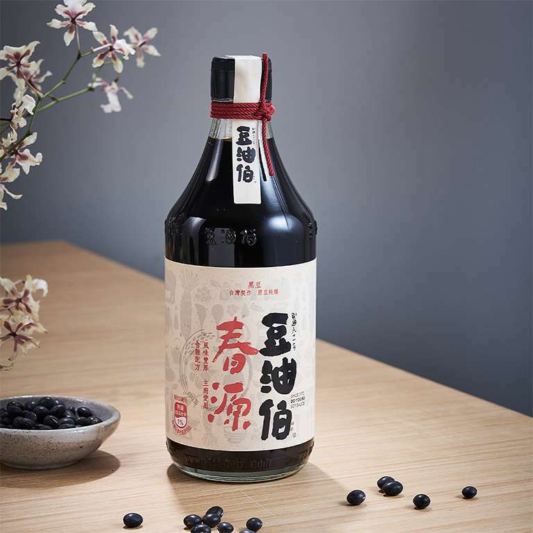 【1620夫妻生活團購3/24-3/31】豆油伯春源釀造醬油500ml(黑豆醬油)