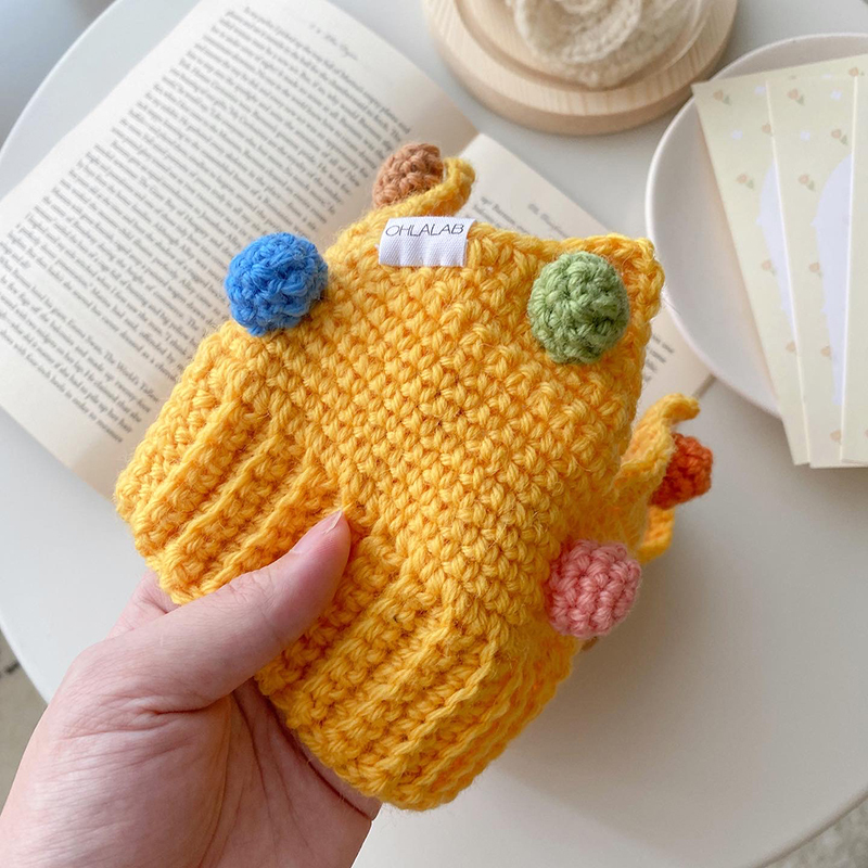 針織皇冠生日帽