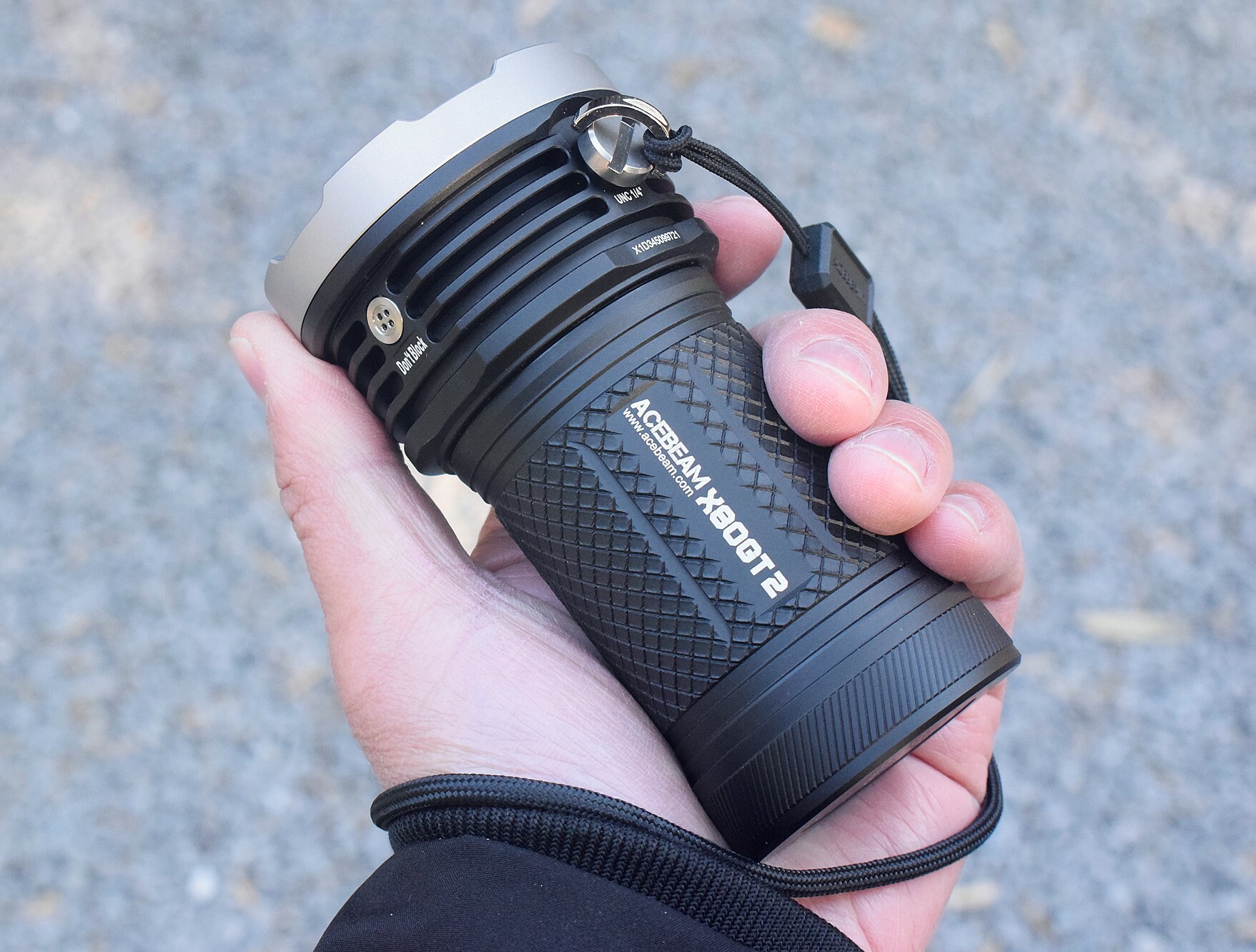 ACEBeam X80GT2 Cree XHP50.3 34000lm 498米搜救電筒X80GT ACEBeam X80GT2 Cree XHP50.3 34000lm 498米搜救電筒X80GT