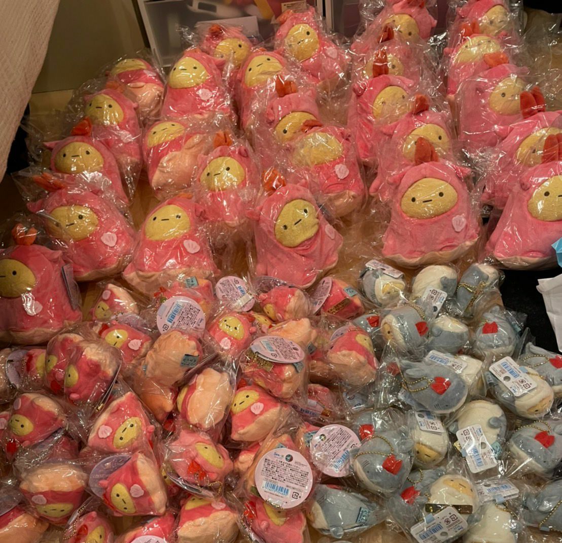 角落生物 日本大洗水族館限定 扁面蛸 章魚蝦 鯊魚蝦