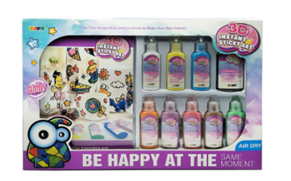 現貨區 DIY免烤膠畫水晶窗貼 9013E