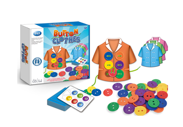 兒童早教穿紐扣遊戲 707-A11