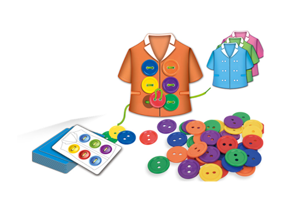 兒童早教穿紐扣遊戲 707-A11