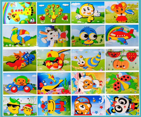 現貨區 DIY EVA 3D立體貼畫 021