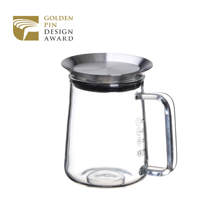 茶覺360玻璃茶壺(450ml)｜金點設計獎
