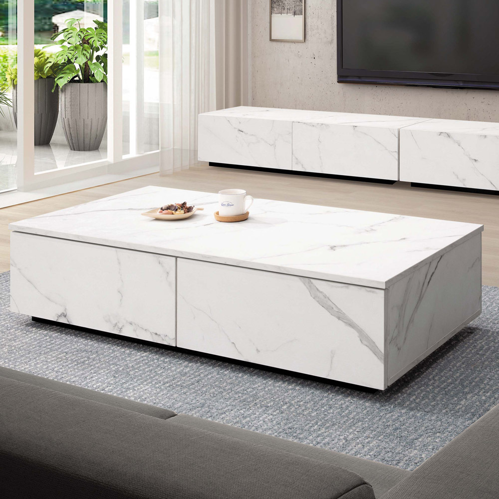 卡洛那石紋大茶几(H153)
