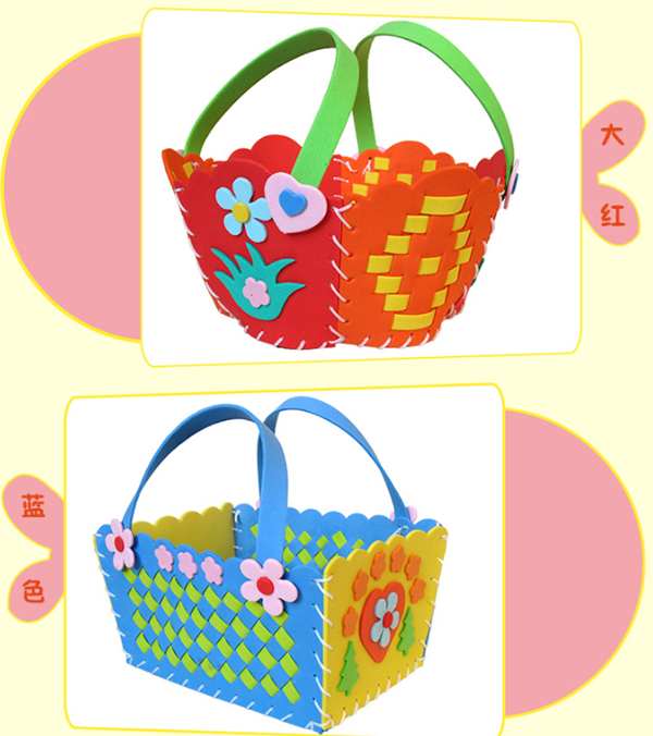 DIY EVA 編織籃子 052