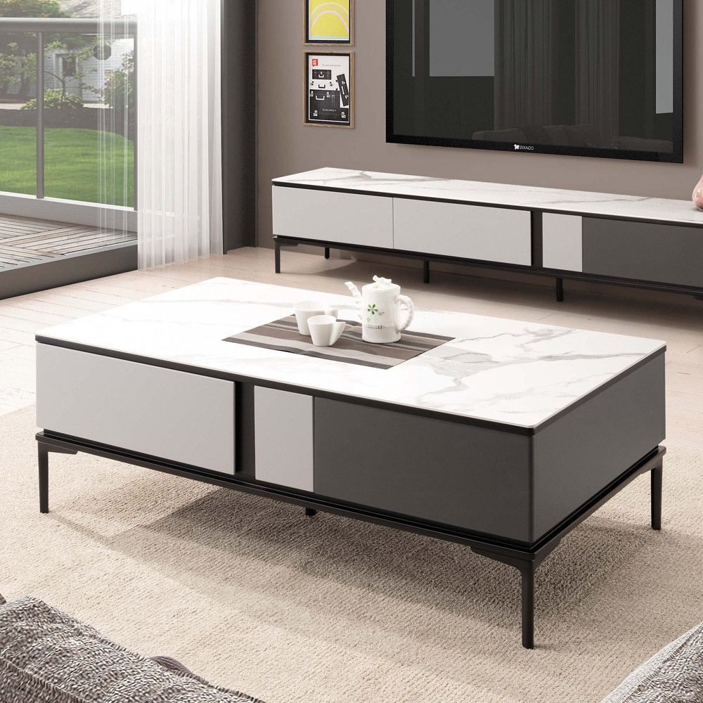 路喜斯岩板大茶几(DKJ910-3)