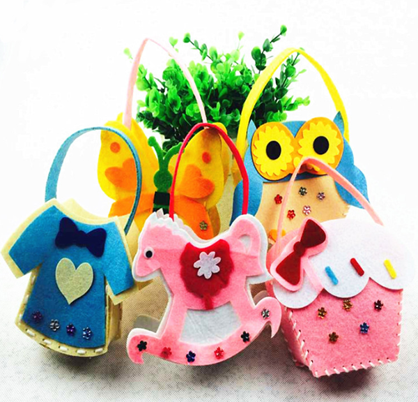 DIY免剪不織布美勞包 4285