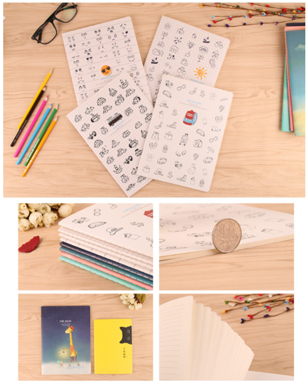 小清新系列B5記事本 B5202