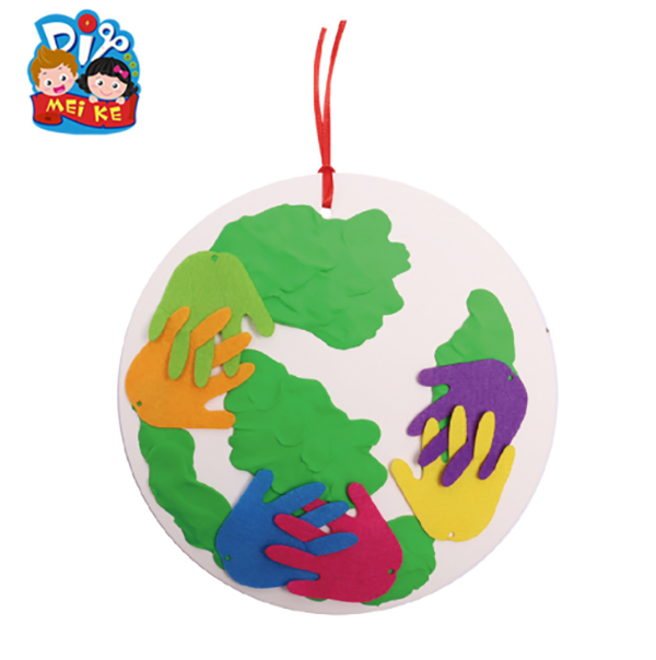 手工DIY地球日貼畫材料包 M1414