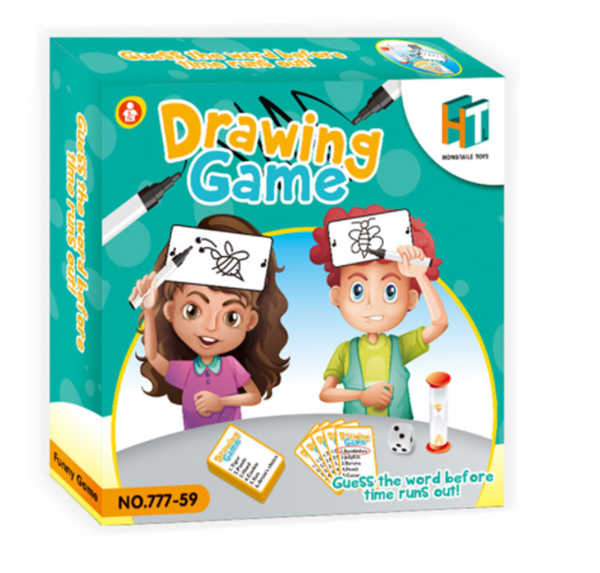 現貨區 互動英語卡牌繪畫遊戲 777-59