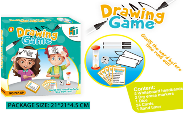 現貨區 互動英語卡牌繪畫遊戲 777-59